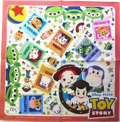 Amazon Co Jp キャラクター ランチクロス トイストーリー ポスター クリーム ふちサーモンピンク 給食なふきん ランチョンマット ホーム キッチン