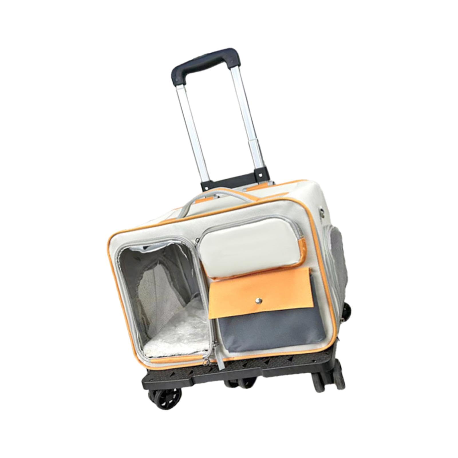 Bolsa de Transporte para Mascotas Transportín para Mascotas Transportín para Gatos con Ruedas Transportín para Gatos Y Perros Pequeños para Viajes Y E