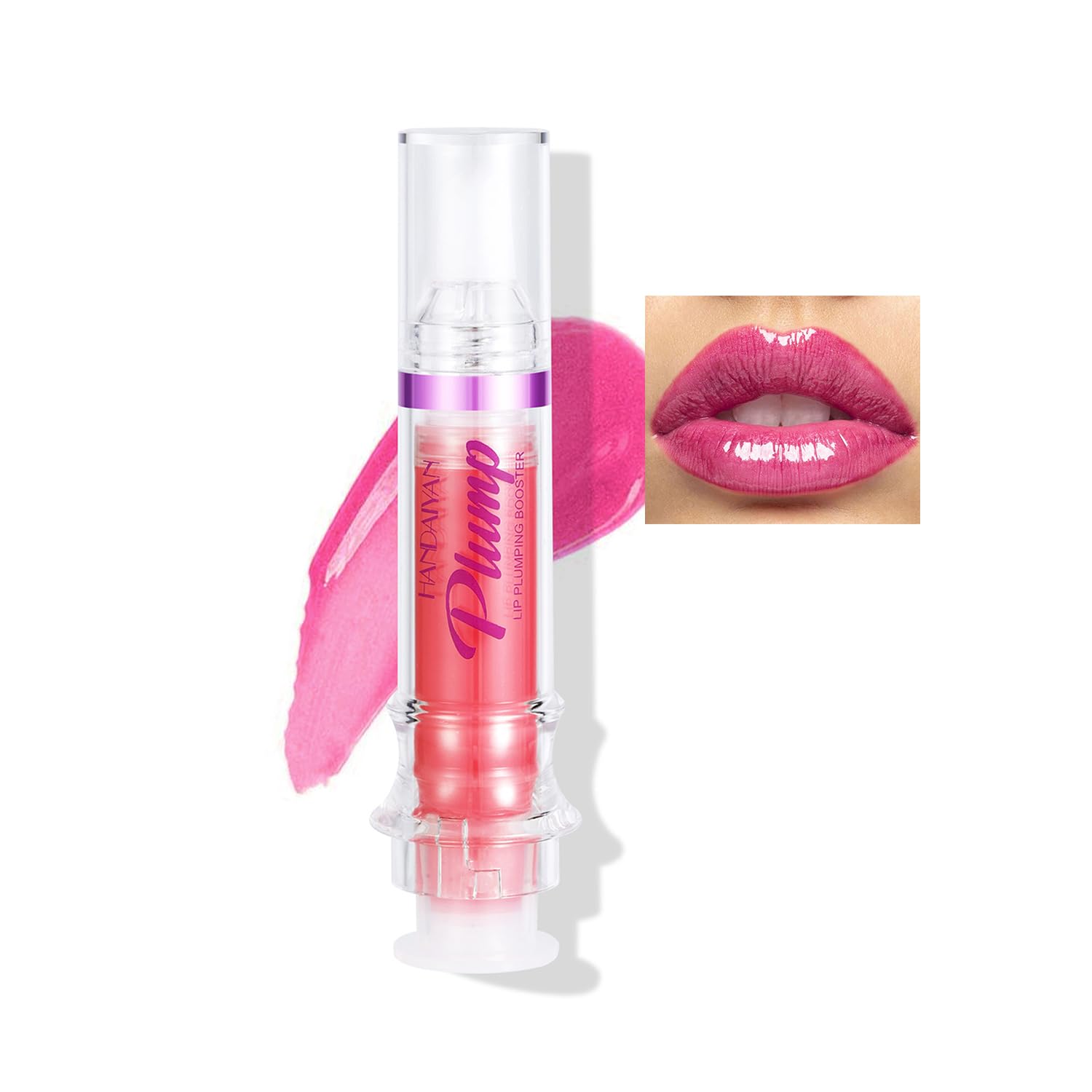 Hydrating Lip Plumping Lip Gloss, Lip Glow Oil, Plumping