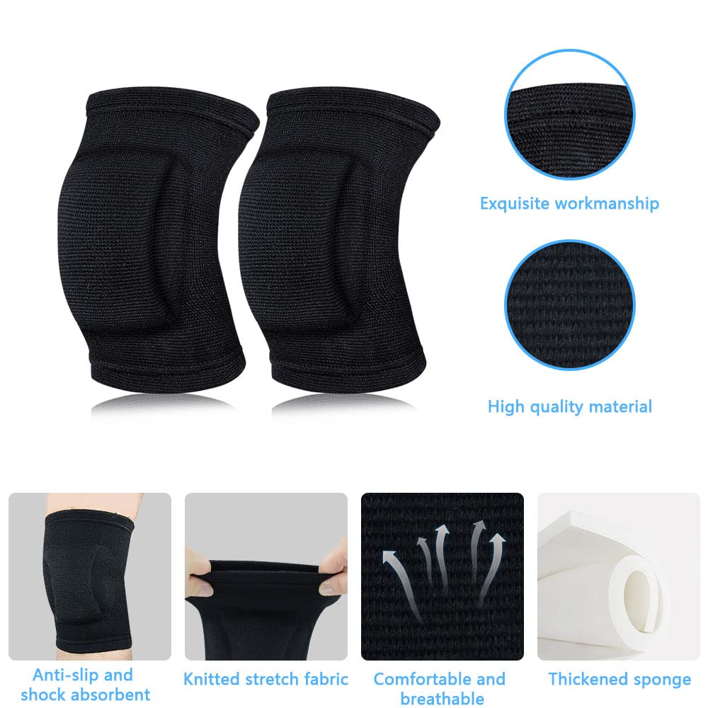 Seektop Volleyball Knee Pads for Girls Boy,Protective Knee Pads for Women and Junior Youth Knee Pads Dual Density EVA Foam,Enhanced Impact Protection Good Knee Suitable for Volleyball Dance Roller : Sports & Outdoors