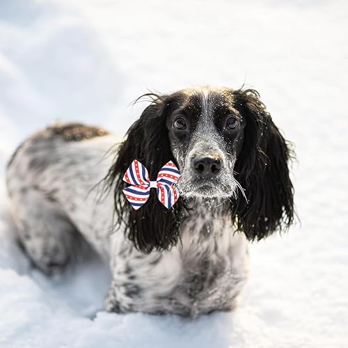 Miniatura 6 de 24 unidades12 pares de lazos grandes de 4 pulgadas para el pelo del día de San Patricio con banda de goma de tres hojas de tréboles, sombrero de