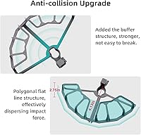 Vista 5 de Protector de hélice para DJI Air 2S/Air 2 Quick Release Prop Blade Guard Professional DJI Mavic Air 2 Series Drone Accesorios Gris