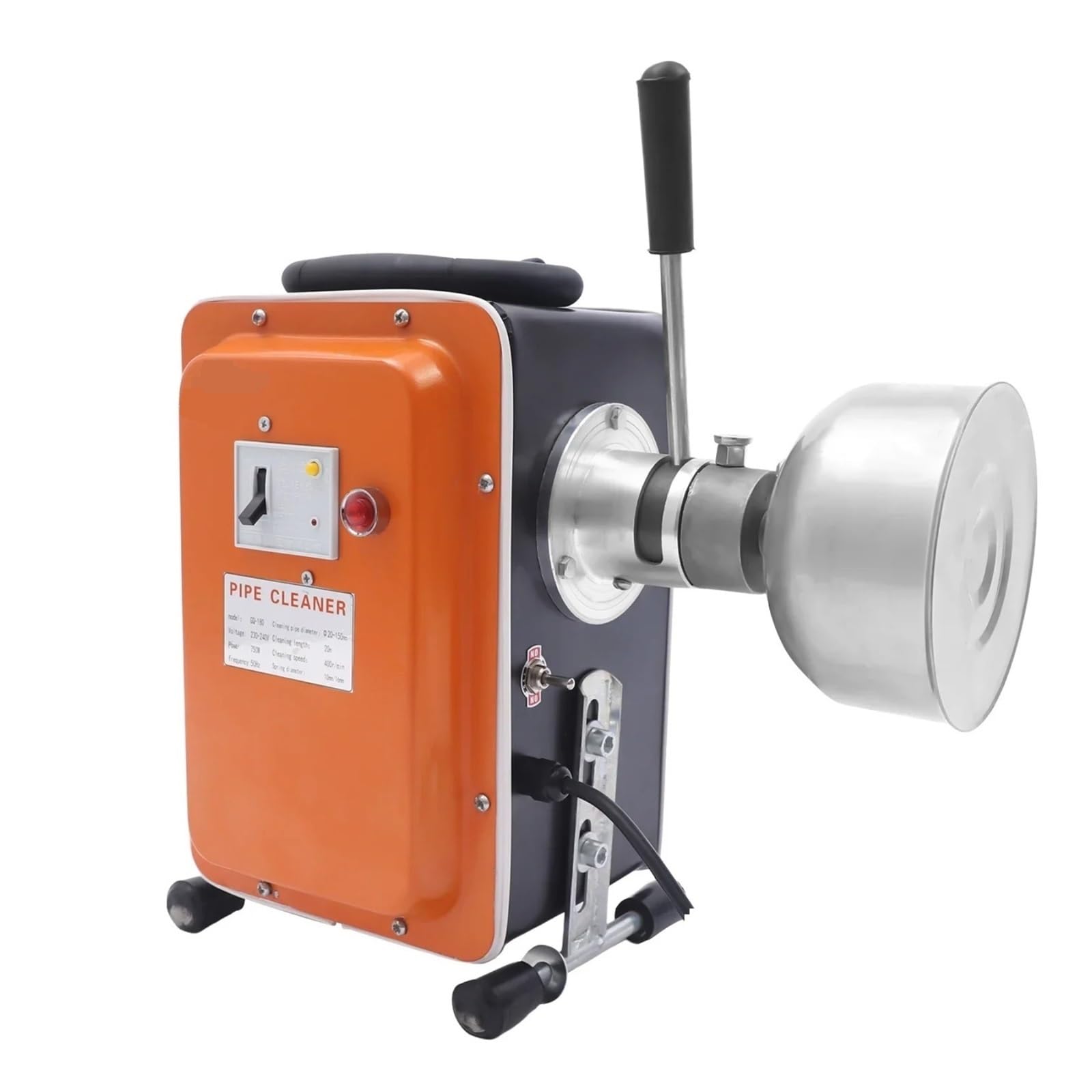 Electric Drain Cleaner Sewer Pipe Dredging Machine Sink Toilet Equipment Powerful Clearing Capability