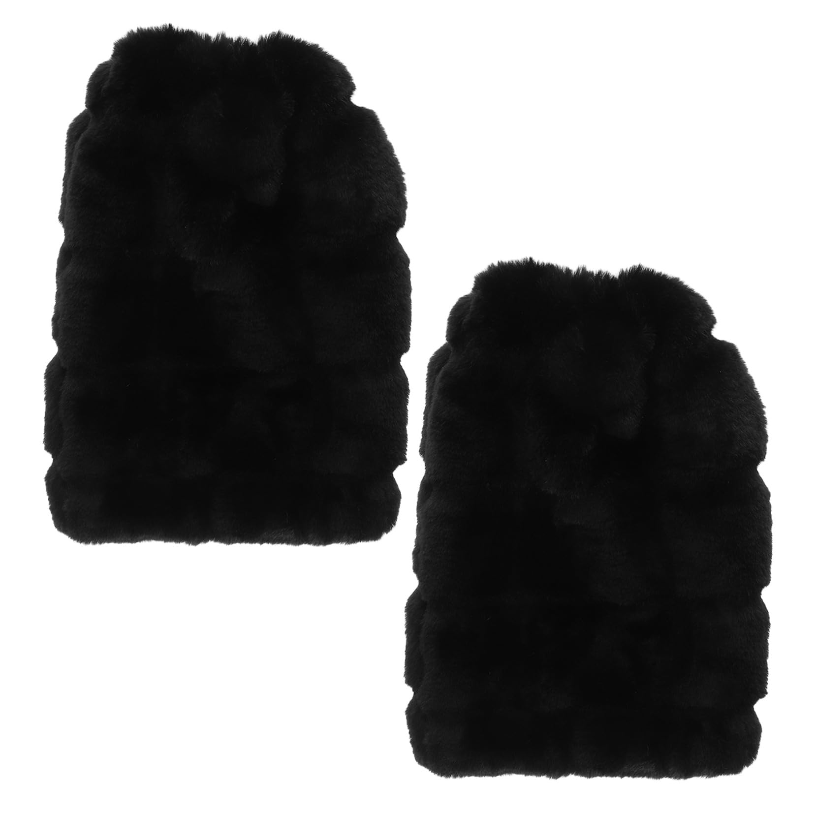 Toyvian Calentadores de Piernas Largos 30cm para Mujer, Negro