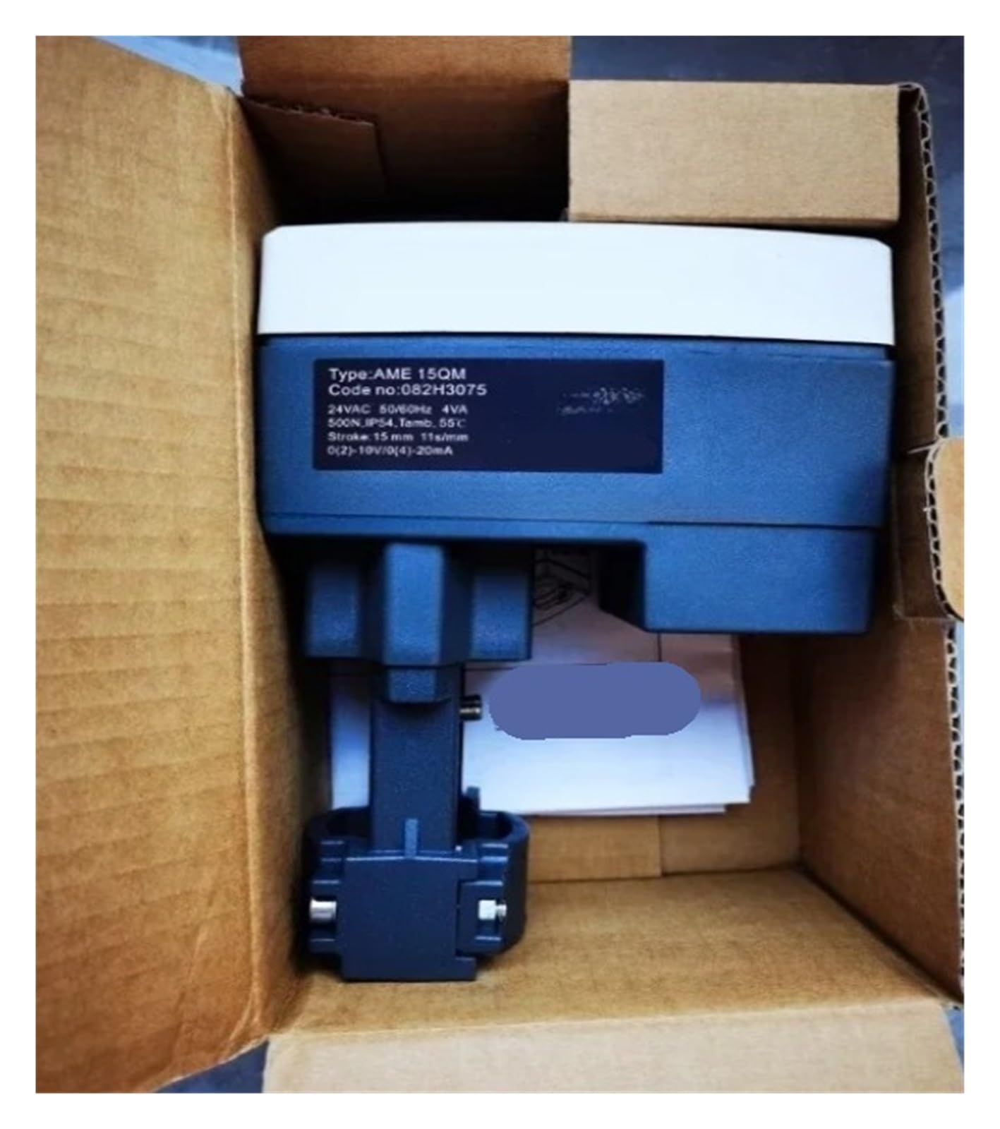 Vanne de commande motorisée AMV15 AME15QM pour fluide thermique