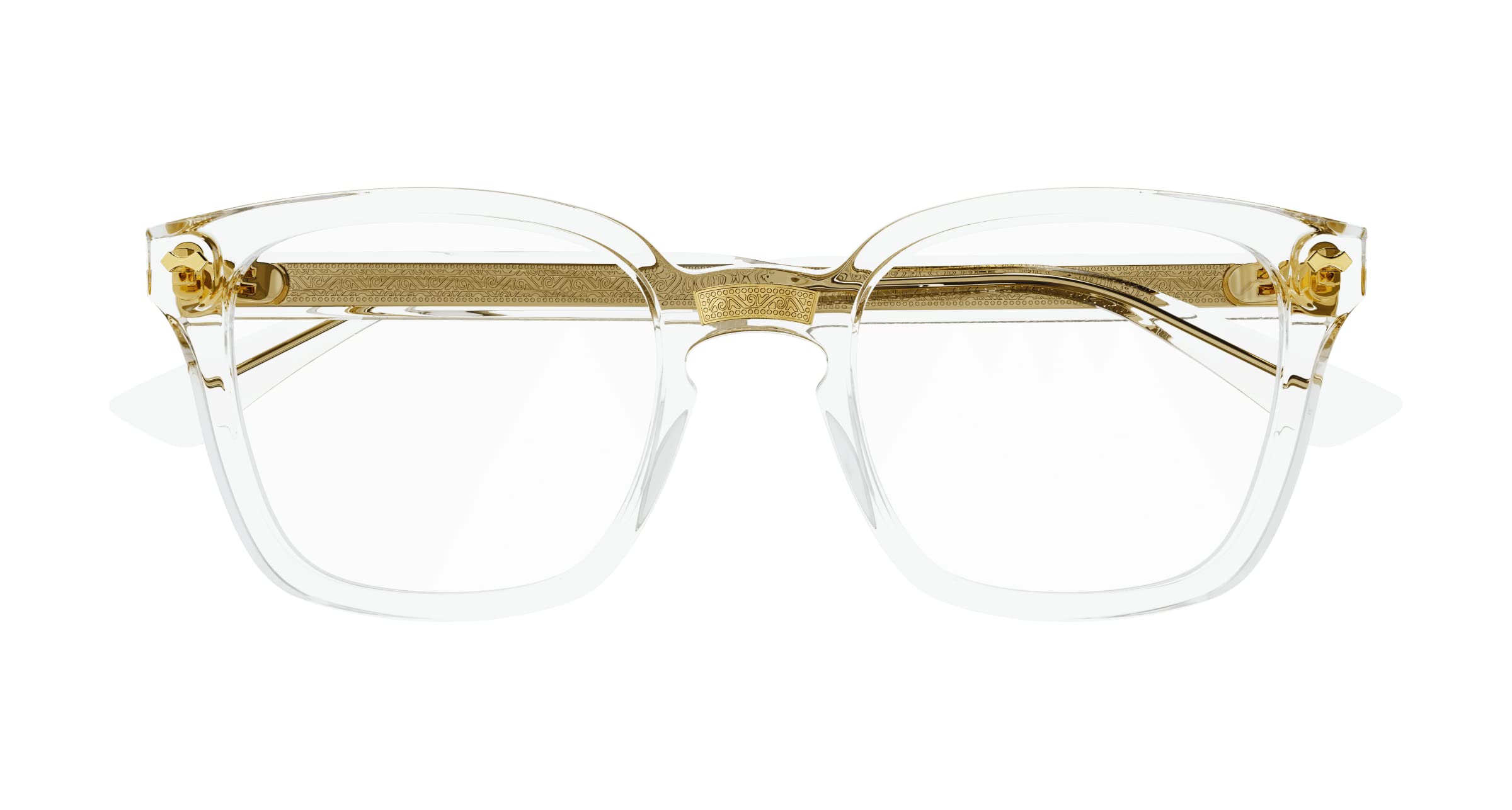 Gucci Vintage Eyeglasses GG0184O 50mm For Men Women - Bundle Ocu-Kit Eyewear Care Packet