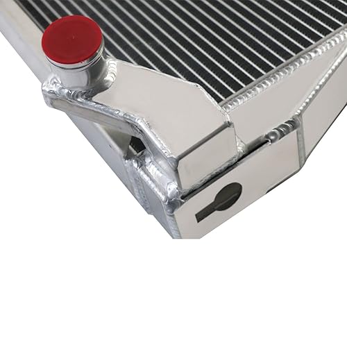 Miniatura 9 de 8N8005 Radiador de tractor de aluminio de 3 filas para modelos Ford 2N 8N 9N, radiador de repuesto, radiador de aluminio, radiadores