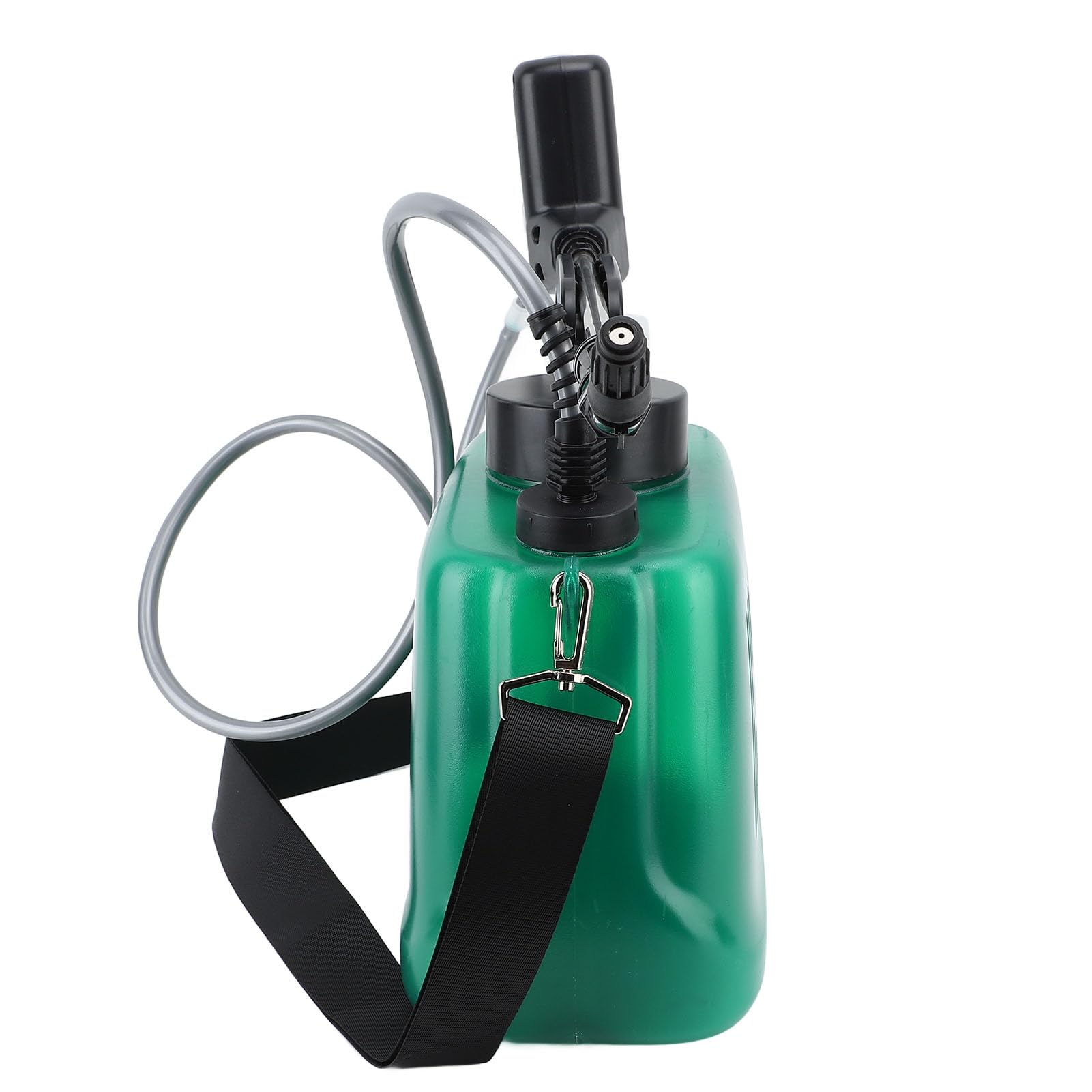 HEEPDD Pulverizador de Jardín Portátil para Control de Malezas, Lavado de Autos, Limpieza de Patios, Operación Automática, 4 Boquillas para Propietarios de Viviendas, Jardineros, Pulverizador (Green)