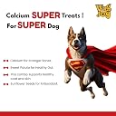 WAG IN JOY Calcium Super Treats, Sweet Potato with Sunflower Seeds Sticks 125 GMS | 100% Vegetarian Dog Treat| Supports Digestive Health | Strong Bones and Joint| with Omega 3|Young gallery image