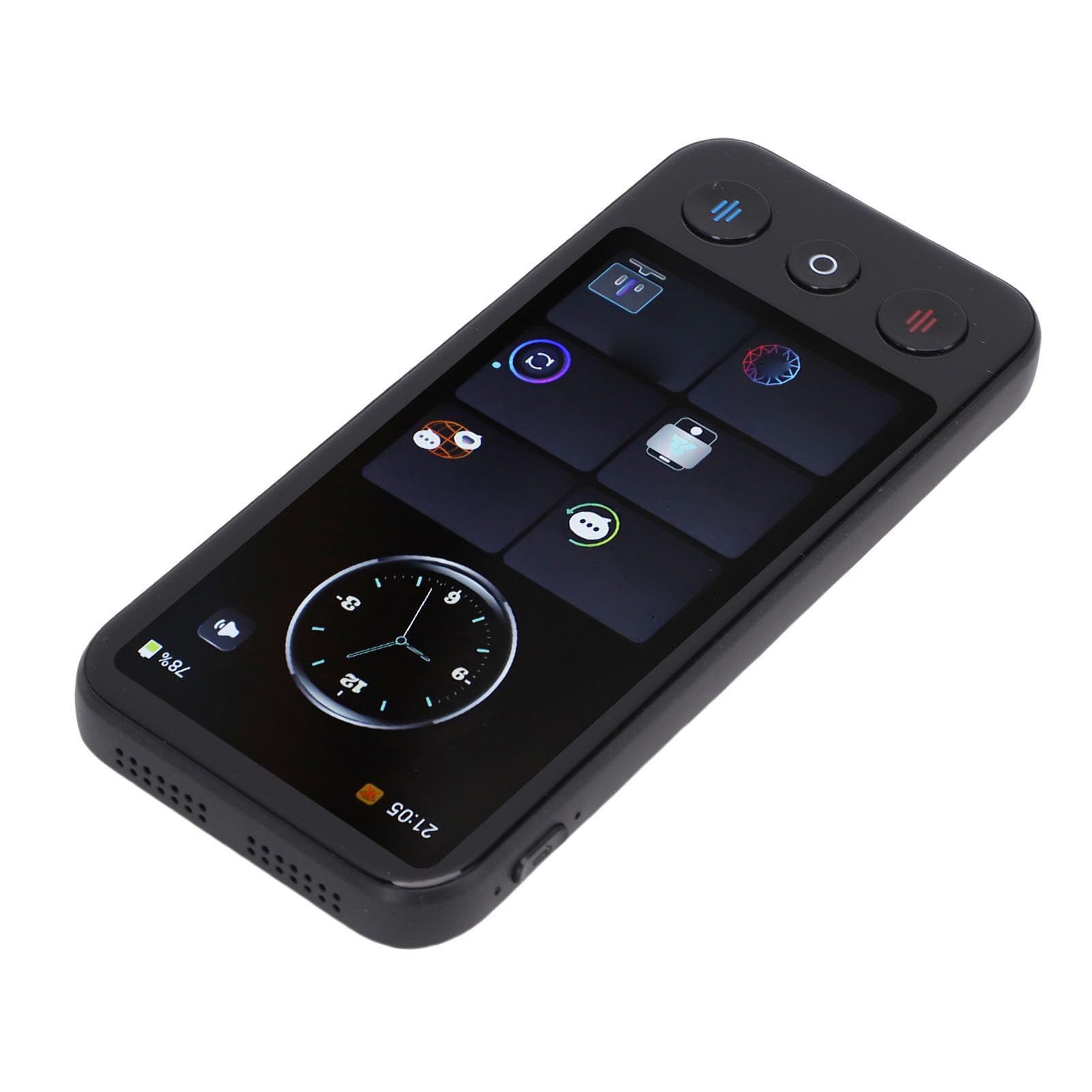 Fabater Dispositivo Traduttore Linguistico, Traduttore Vocale con Risposta in 0,5 S, Precisione del 98%, di Foto con Schermo HD Fotocamera da 5 MP per Viaggi d'affari, Studio, Portatile, Offline,