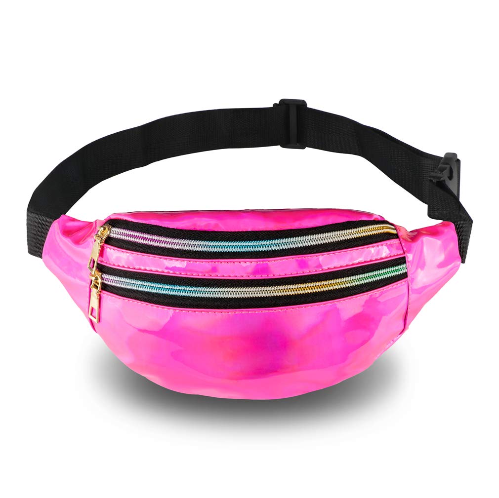 TBoonor Riñonera Niña Deportiva Riñonera Running Impermeable Mujer Riñonera Niña para Dinero Moda Senderismo Ciclismo Running Riñoneras para Mujer y Niña Ajustable (Rosa)