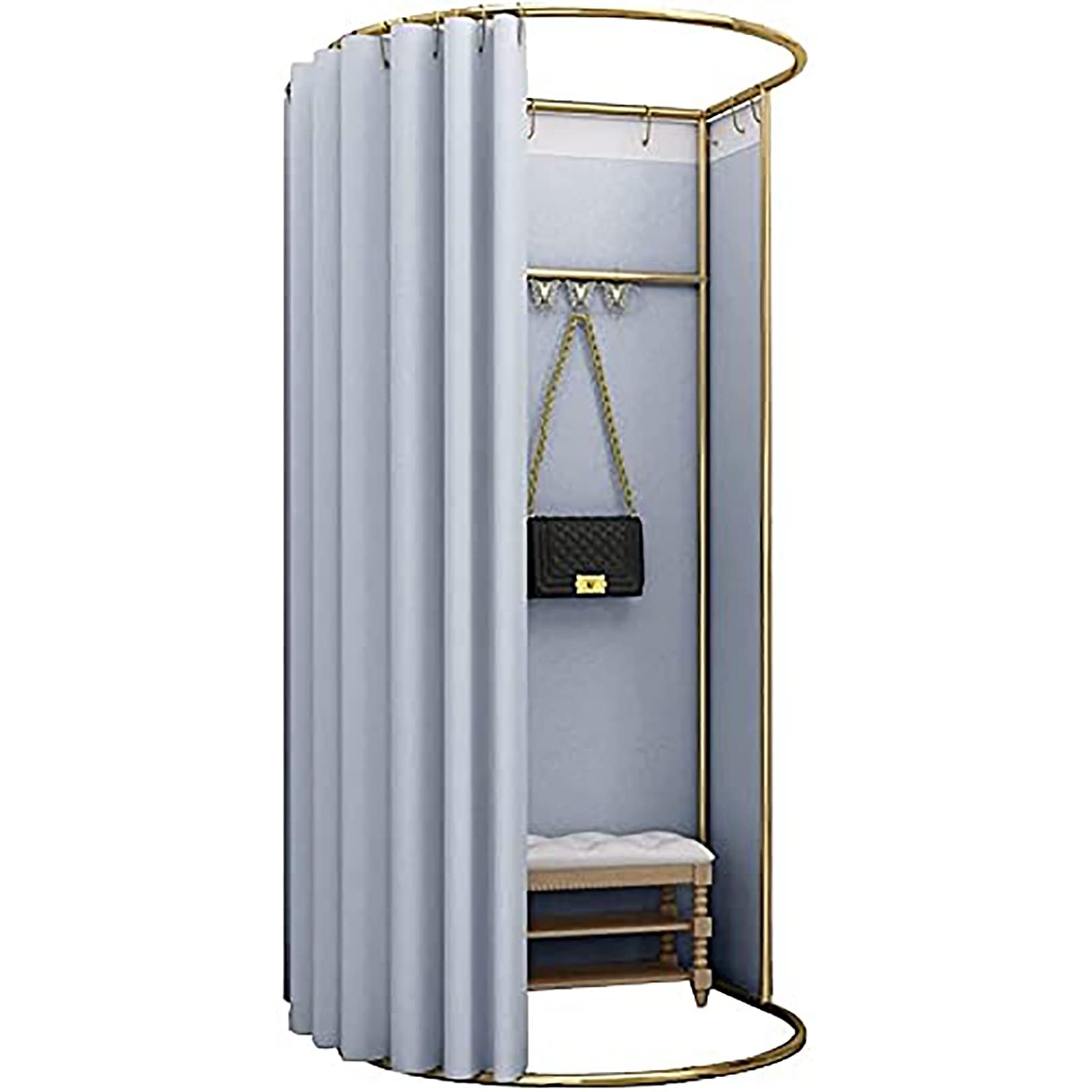 Cabine d'essayage de magasin pour préserver l'intimité lors des essayages