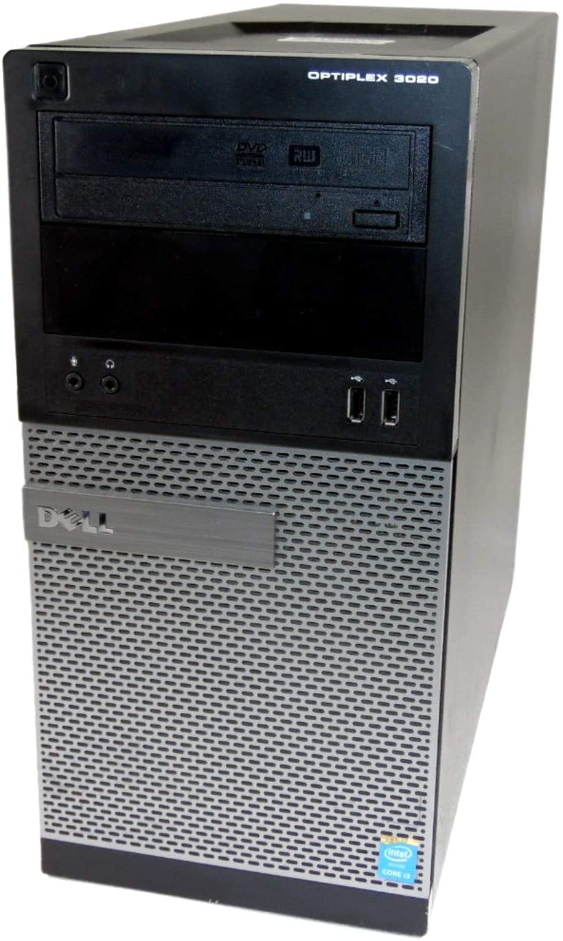 Windows 11 Optiplex 3020 Intel Core i5-4590 Tower PC Computer - 8GB DDR3-256GB SSD DVDRW -(Renewed)