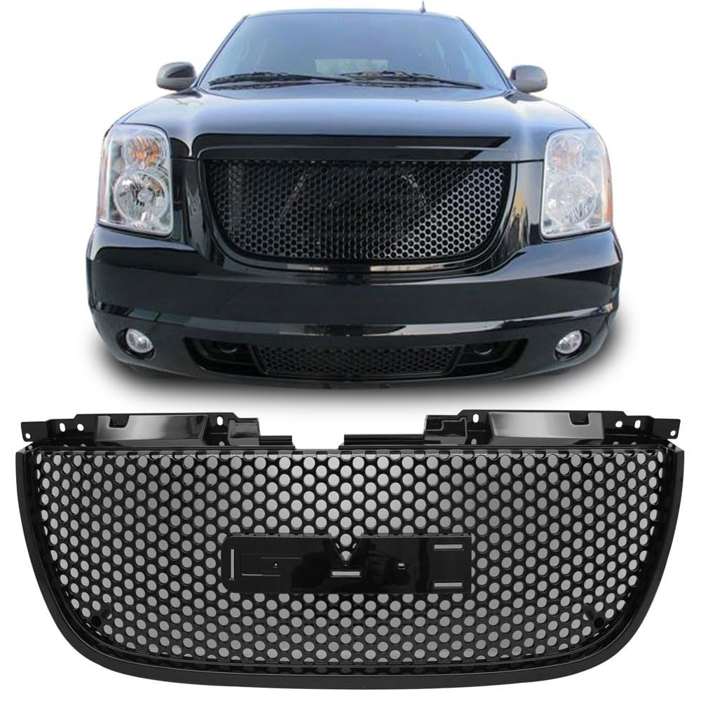 IKON MOTORSPORTS Round Hole Mesh Style Grille