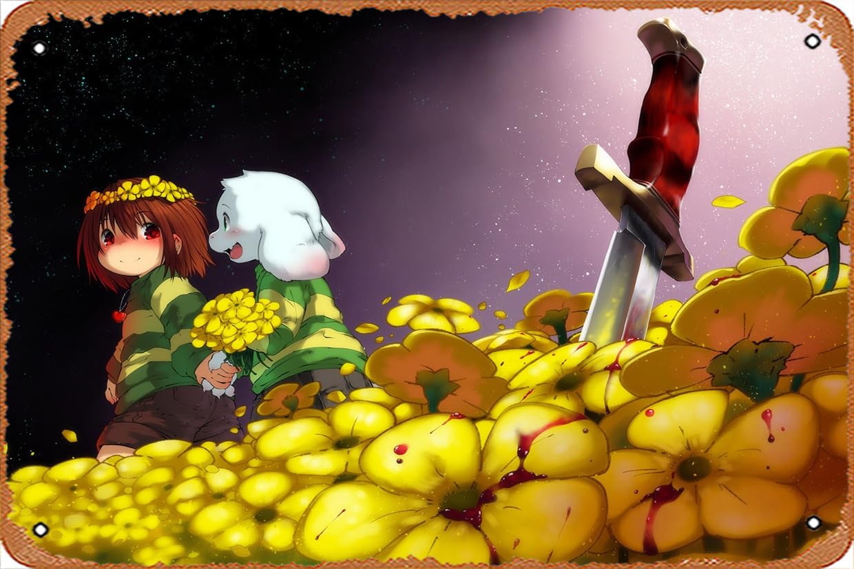 Undertale Asrielyande Re 362756 Asriel Dreemurr Blood Chara