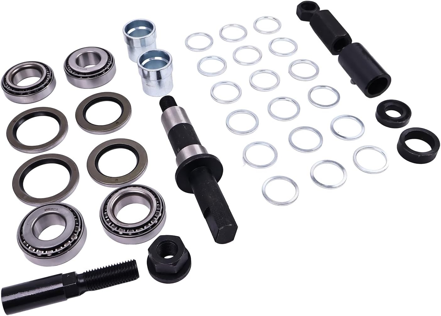 HOLDWELL 63-82 Rear Wheel Bearing Spacer Shims Seal Bearing Install Tool Kit compatible with Chevrolet Corvette 1963-1982 All Engine