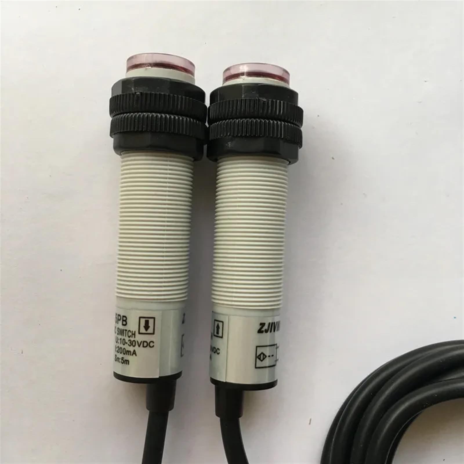CXFCIHFT M18 PNP NO DC10-30V through-beam infrared switch photoelectric sensor normally open photoelectric tube sensor, distance 5m