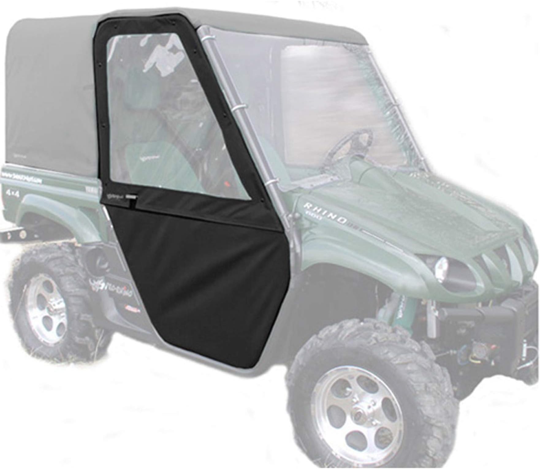 Shockpro Pro-Rhino Full/Half Doors Black P/N Pr-Fd-Bk