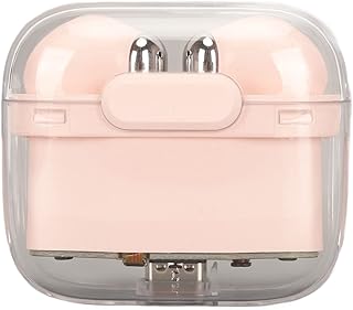 Language Translator Earbuds, Bluetooth 5.3 Two Way Translator Device with 3 Translation Modes for 144 Languages, Earbud Translator with 300mah Charging Case (Pink)