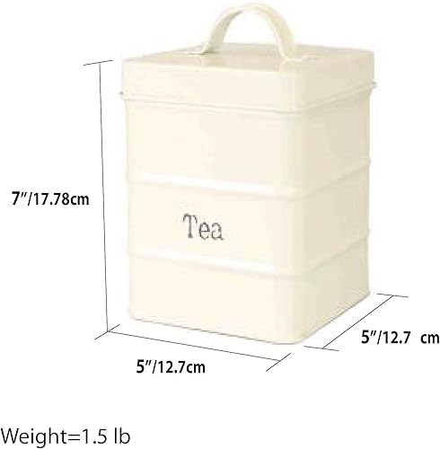 Miniatura 2 de Home Basics CS47392 - Recipiente pequeño, tamaño único, marfil