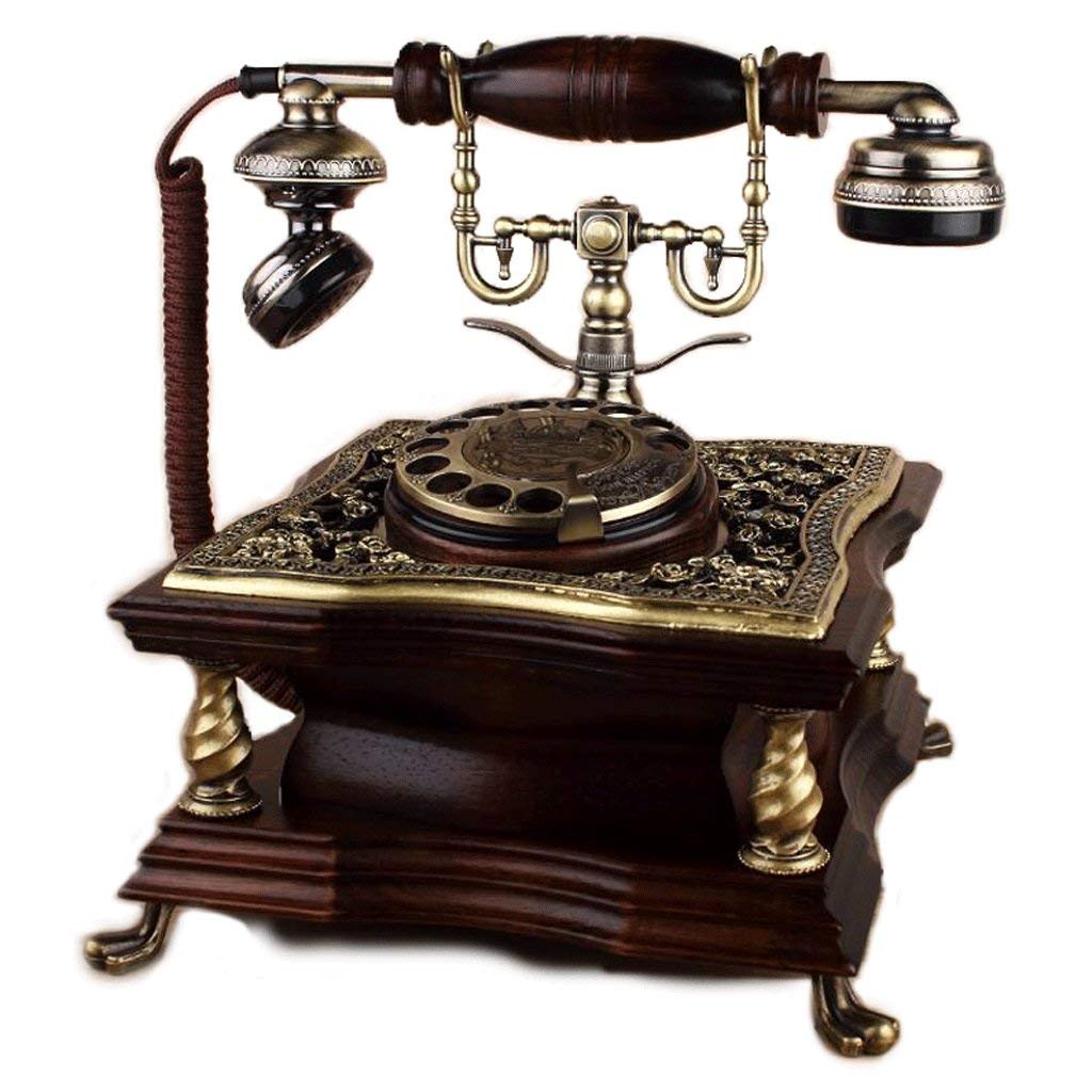 Phone Rotary Dial Disc Retro Telephone in The Sinuous Style of The 1920s