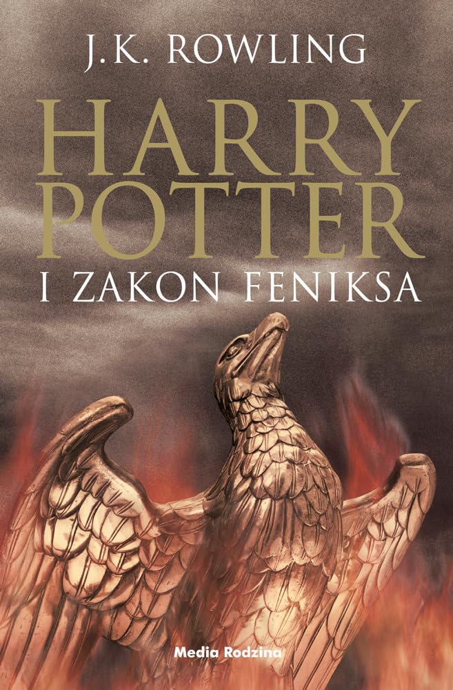 Harry Potter i Zakon Feniksa. Tom 5 (okładka w wersji dla dorosłych)