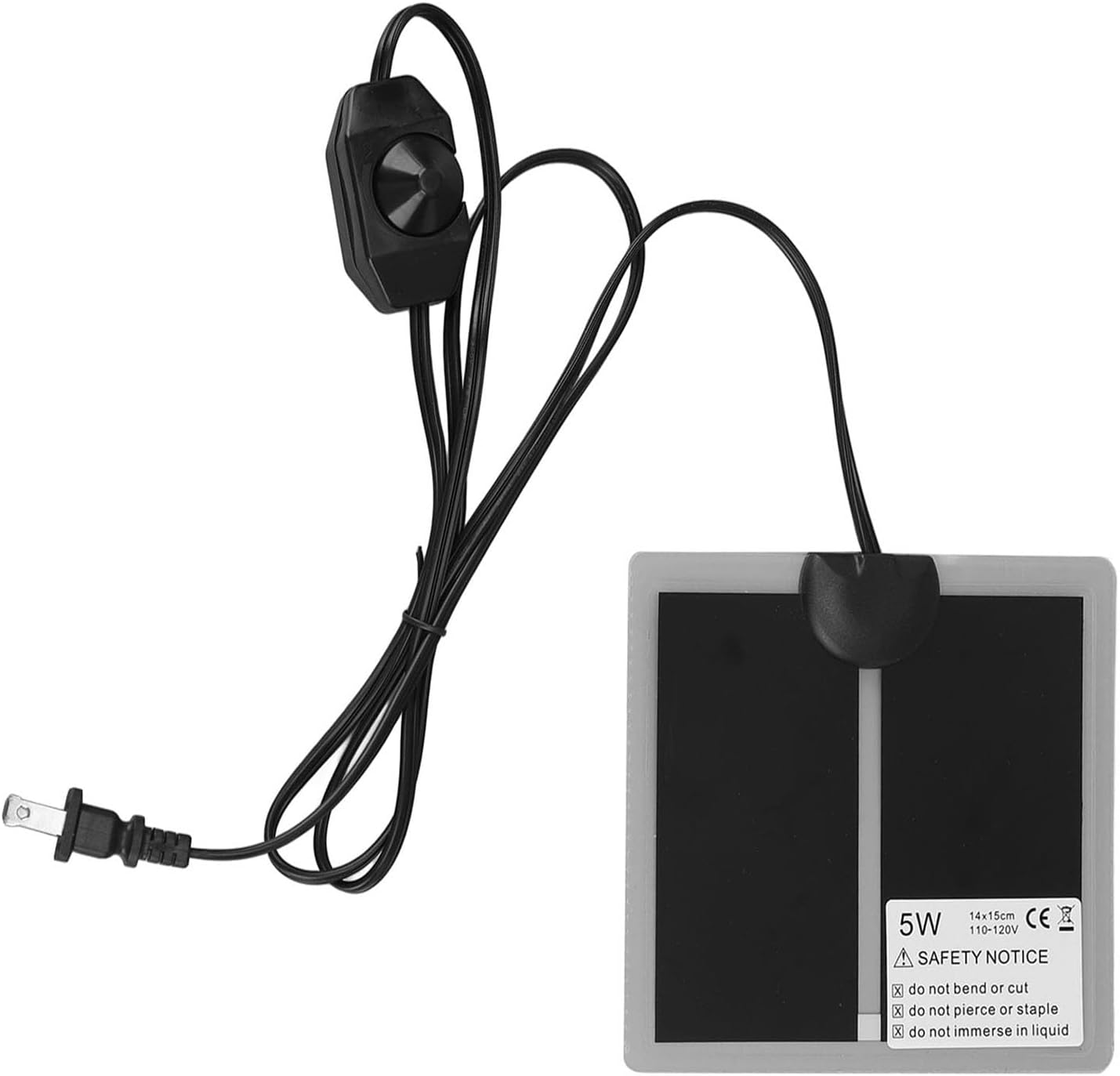 Almohadilla Térmica para Reptiles, 14W con Control de Temperatura