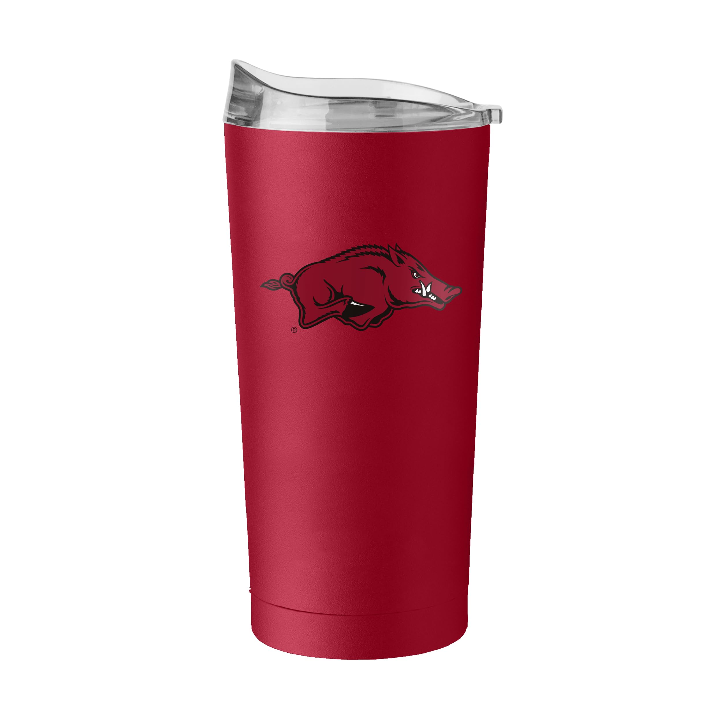 Logo Brands 20 oz Powder Coat Tumbler- Insulated Tumbler with Lid for Water, Iced Tea or Coffee, Smoothie and More