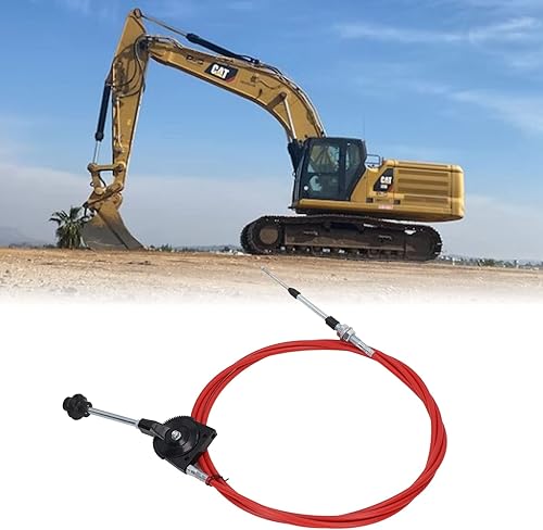 Miniatura 8 de Cable de acelerador manual de 14.8 ft, tubo de PU, conector de acero inoxidable, controlador de montaje del acelerador, línea de control del