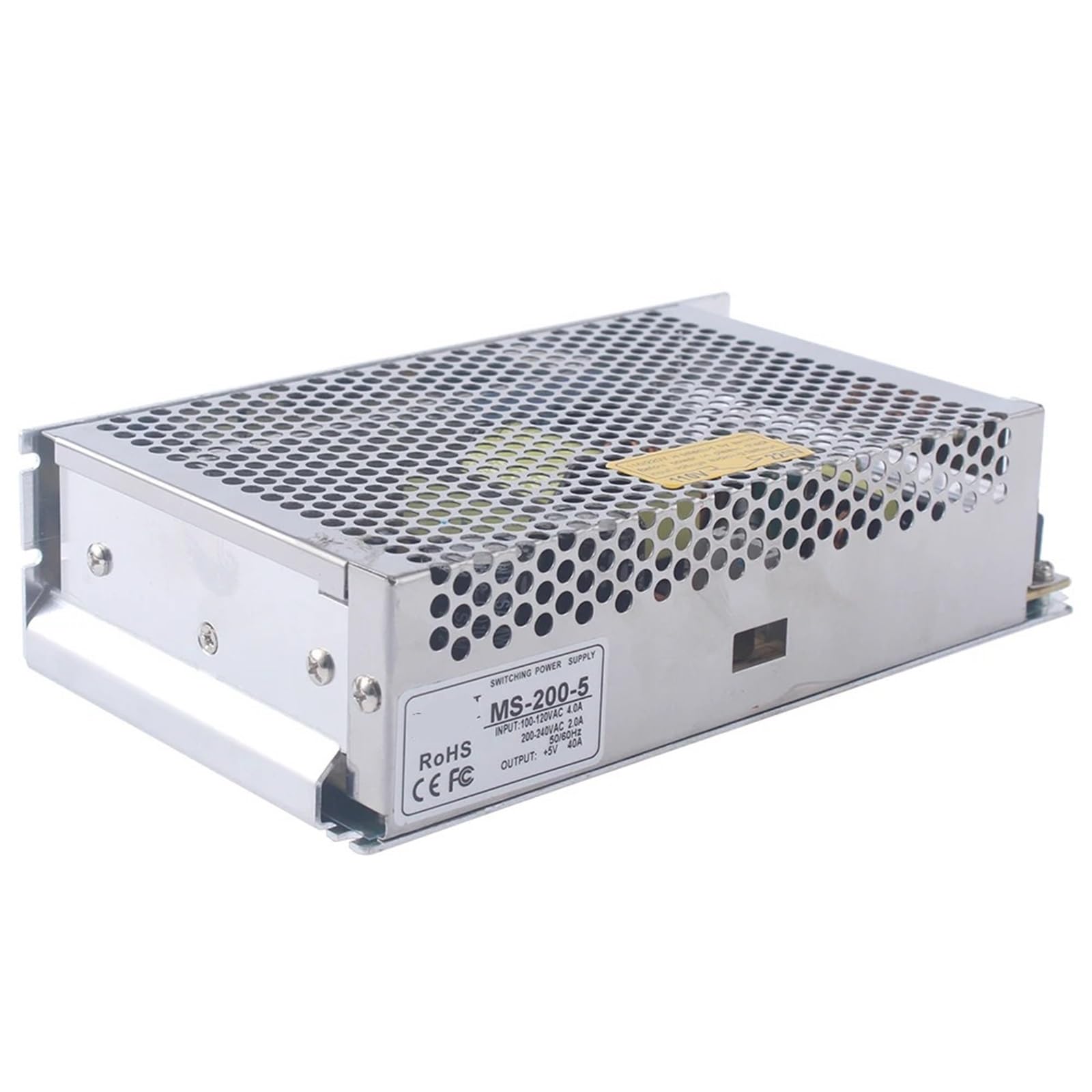 Alimentation LED MS-200-15 bloc de conversion AC DC 15V 200W