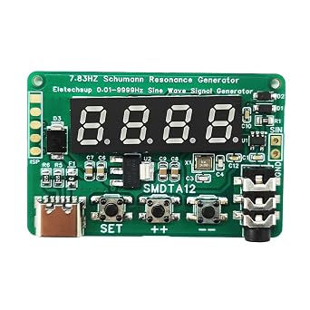 External Antenna 7.83HZ Earth HeartBea Resonances Resonances 0.01Hz9999Hz Sine Wave Signal Generator Kit Signal Generator