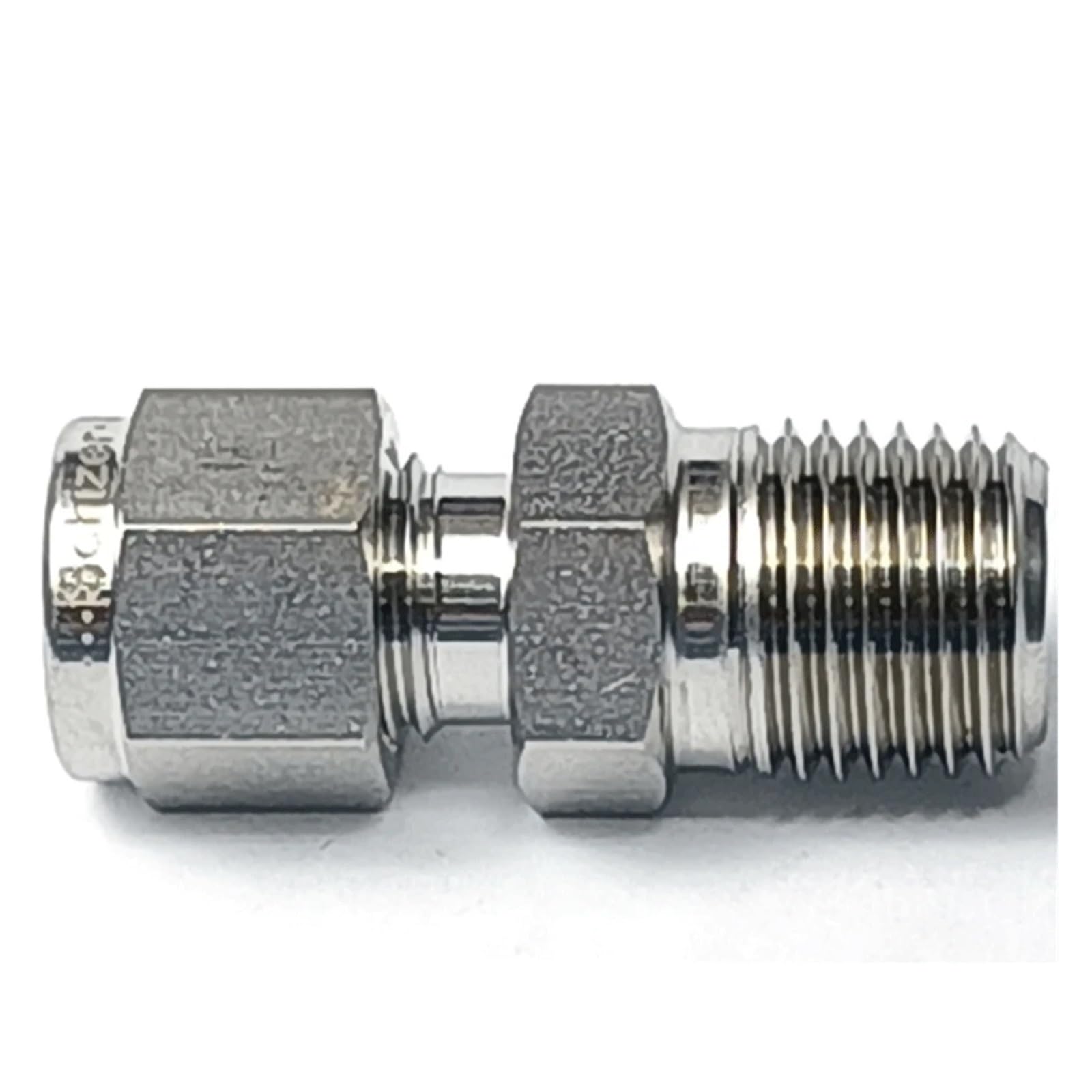 1/16" 1/8" 3/16" 1/4" 3/8" 1/2" 3/4" NPT Rura męska na calowa Podwójna złączka zaciskowa Złącze rurowe ze stali nierdzewnej SUS316L(1l4 NPT To 3l16 Inch)