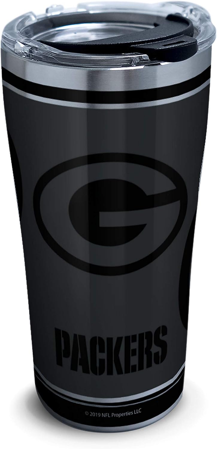 Tervis Triple Walled NFL Green Bay Packers Insulated Tumbler Cup Keeps Drinks Cold & Hot, 20oz - Stainless Steel, NFL 100 Years