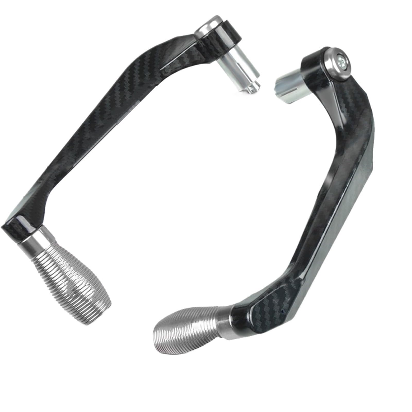 Shqxd Silver Motorbike Accessories For H-Onda Cb 400 Cb400 1992 1993 1994 1995 1996-1998 22Mm Motorcycle Lever Guard Brake Clutch Levers Protector Proguard(Silver)