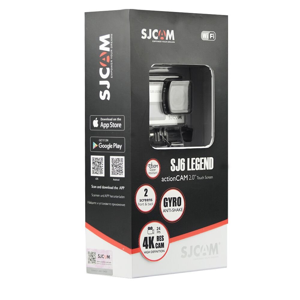 SJcamSJ6 Legend - 16MP, 4K, Action Camera, Black