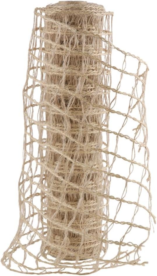 burlap net ribbon