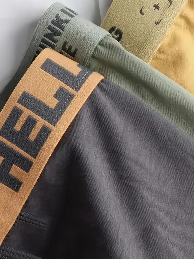 Men's Underwear Soft Breathable Comfort Flex Waistband Boxer Briefs Moisture Wicking Quick-Dry Underpants,5-Pack - Image 2