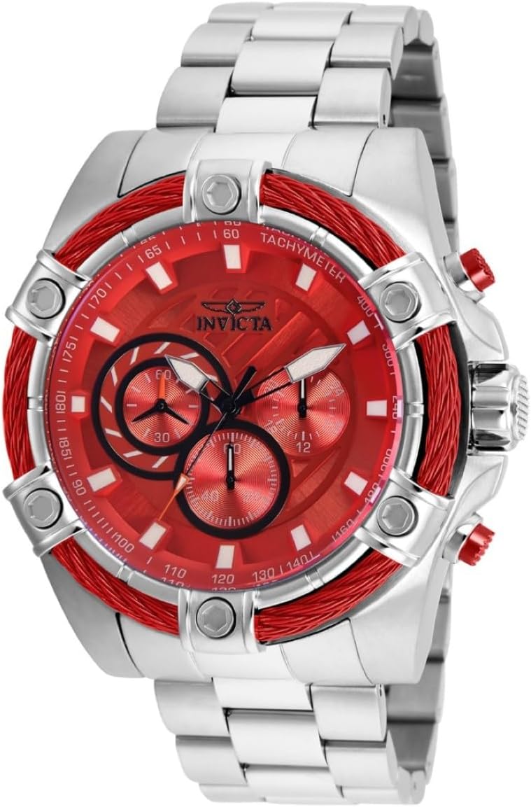 Invicta Men's 25514 Bolt Analog Display Quartz Silver Watch