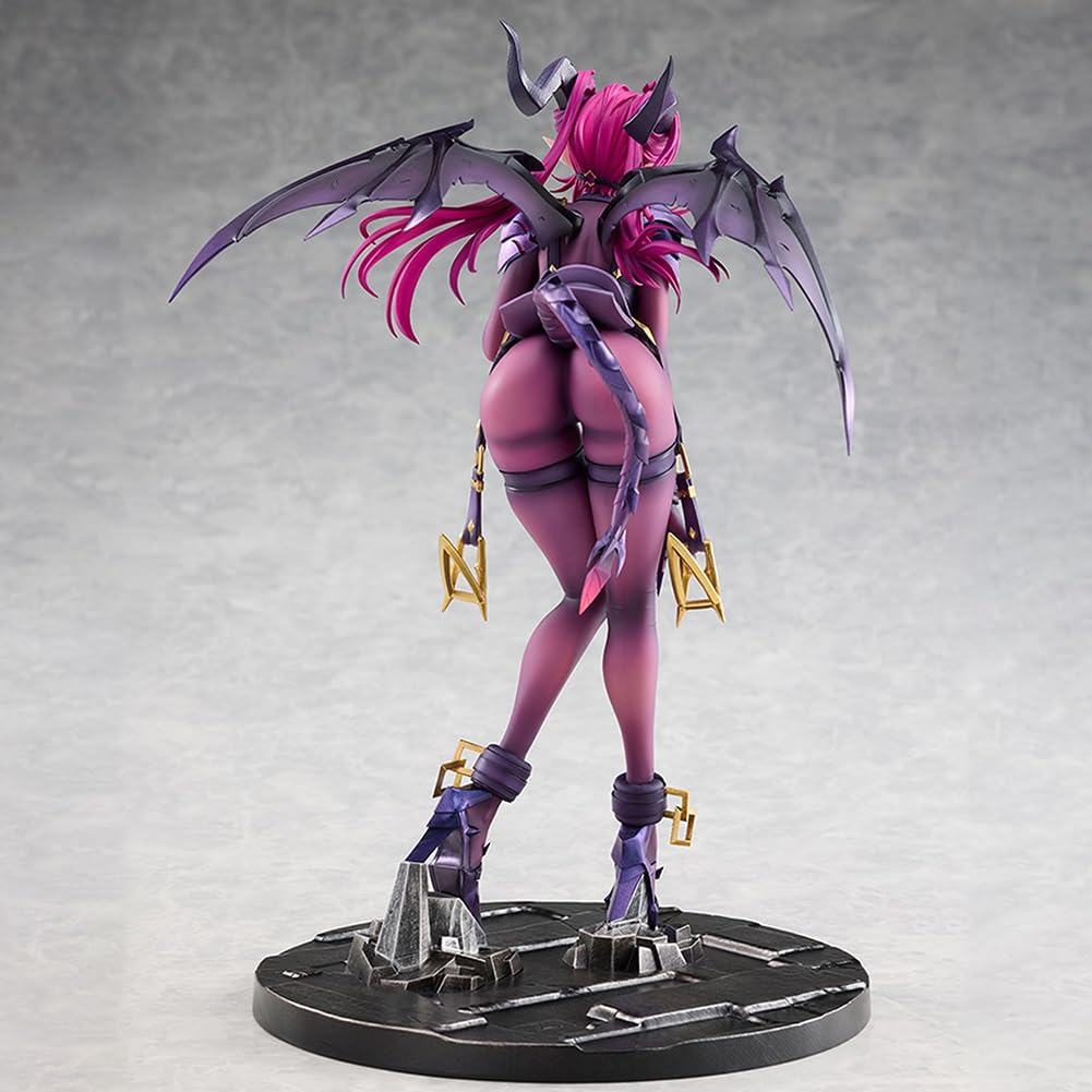 Figurka Anime Curtis Model Dragon Girl Stojąca Figurka Monster Girl Curtis Model Przedmiot kolekcjonerski Statua Ozdoby, 24cm