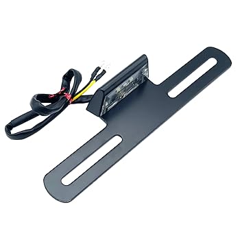 Amazon.co.jp: Crown Doris 汎用 LED 原付 バイク 用 ナンバー灯