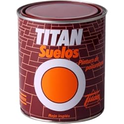 Pintura De Revestimiento Interior Titan M30727 - Pintura suelo rojo ingles 750 ml