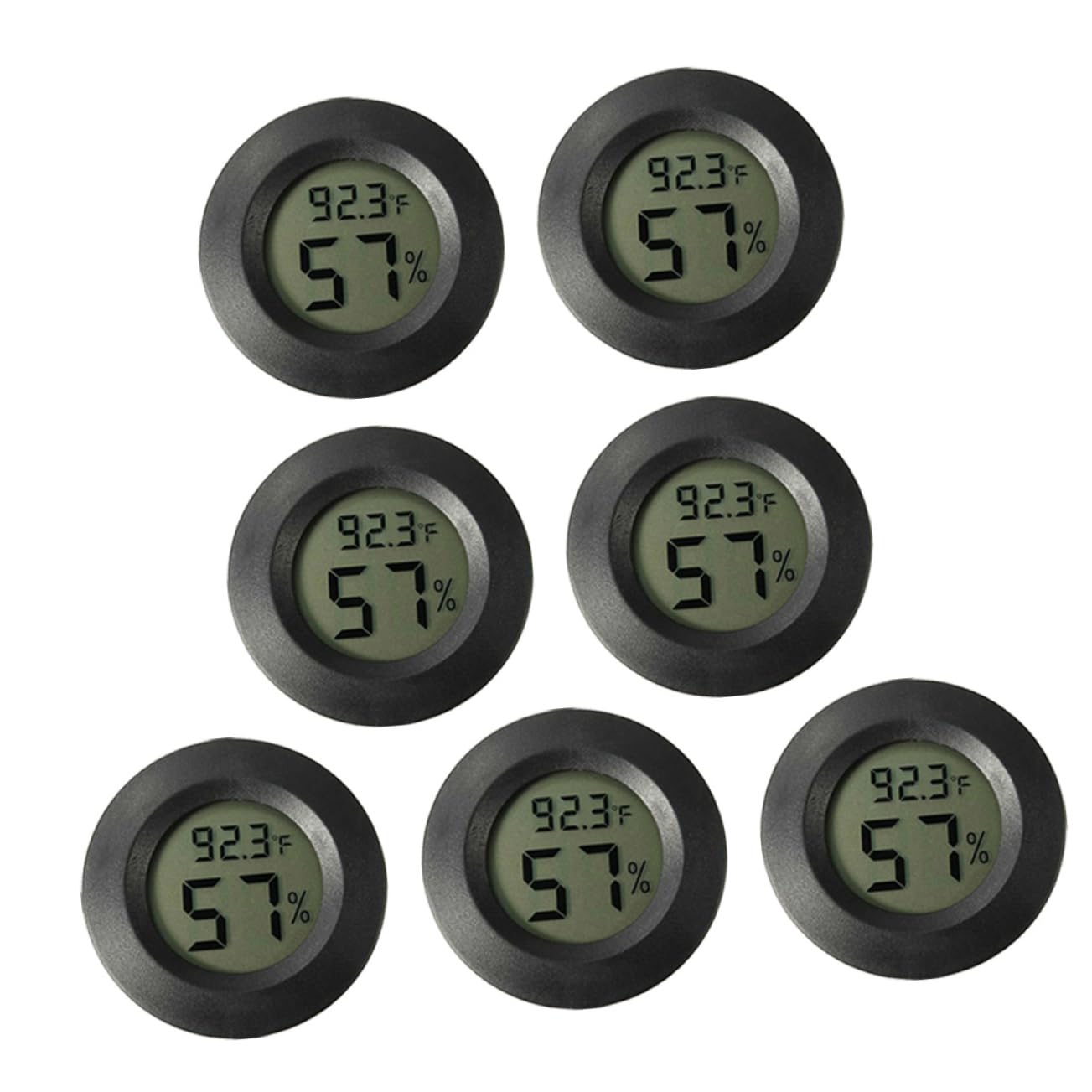 14pezzi Mini Igrometro per Terrario Misuratore e umidità per Rettili e Facile Usare e Resistente