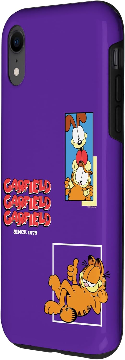 iPhone XR Garfield Classic Odie Comic Style Case