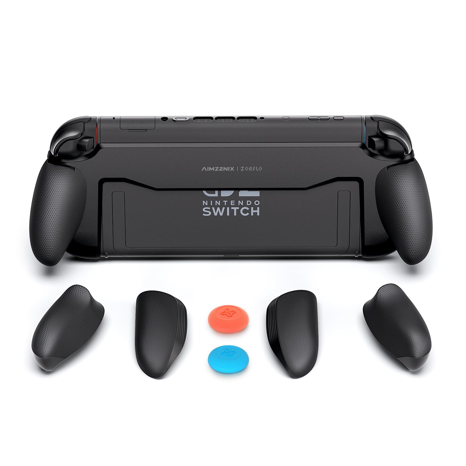 Nintendo Switch Oim AIMZENIX Ergonomic Silicone Grip for Nintendo Switch 2, Non-Slip