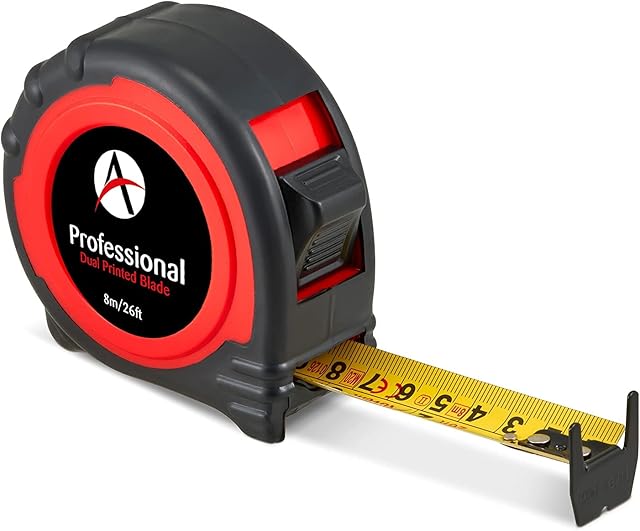 Advent Professional Dual Printed 8m/26ft Tape Measure - ATM4-8025D