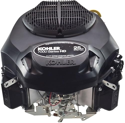 Kohler KT740-3100 - 25hp 7000 Series Engine, Vertical 1" x 3-5/32" Shaft, OHV, Electric Start, 15 Amp Alt, Fuel Pump