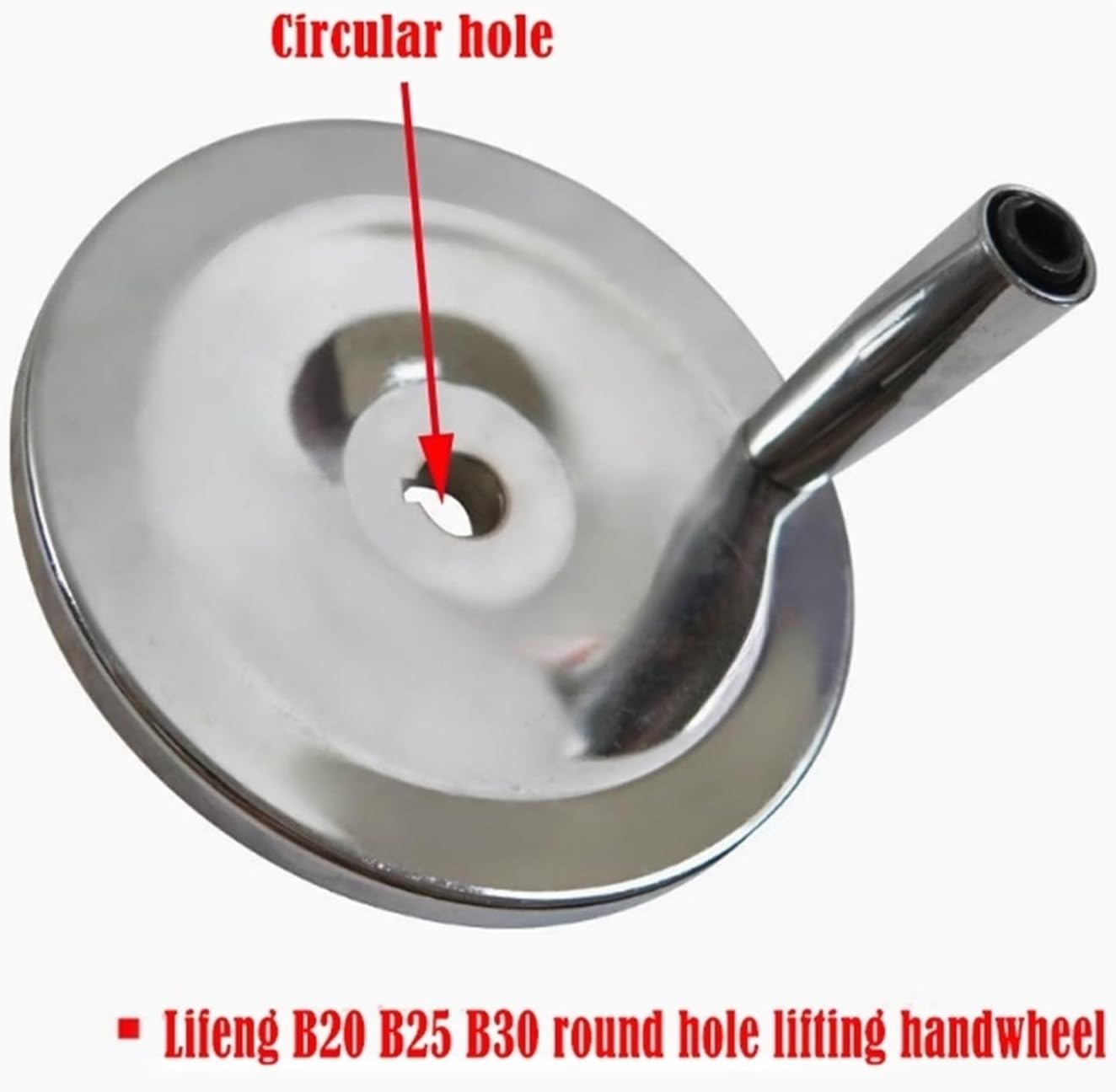 Back-wave handwheel B20 B25 B30 B40 B50 mixer(Circular hole)