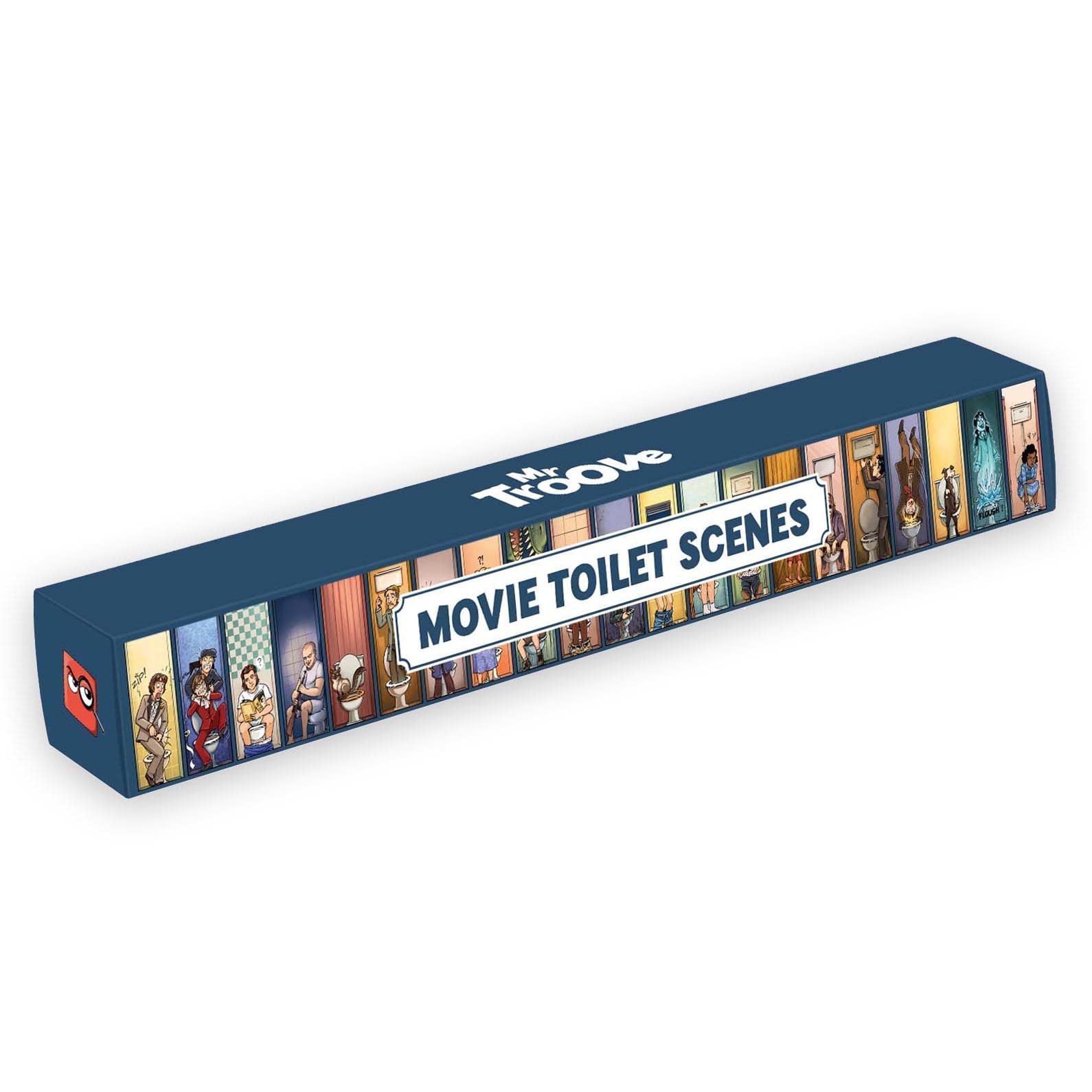 Sceny toaletowe z filmów - plakat 42 x 59,4 cm - Kultowe sceny filmowe w toalecie!