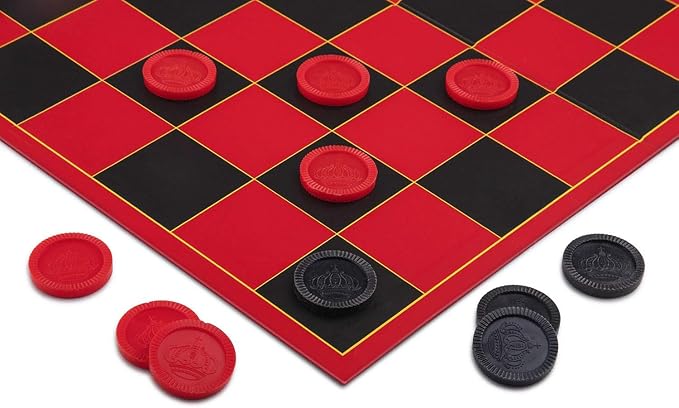 Juego de mesa Checkers y Tic-Tac-Toe para niños miniatura 8