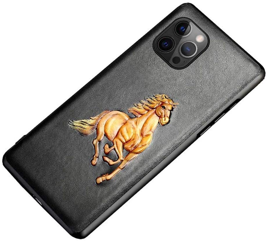 Coque iPhone 12 Pro Max antichoc style chinois relief pour voyage
